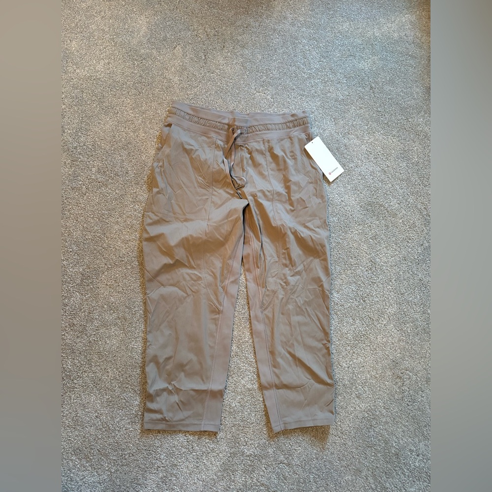 Like new lululemon athletica Dance studio Cropped Ankle Pants in Taupe